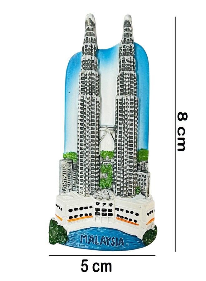 KRIWIN Travel Theme Different Countries 3D Resin Fridge Magnets Pack of 5 - Image 5